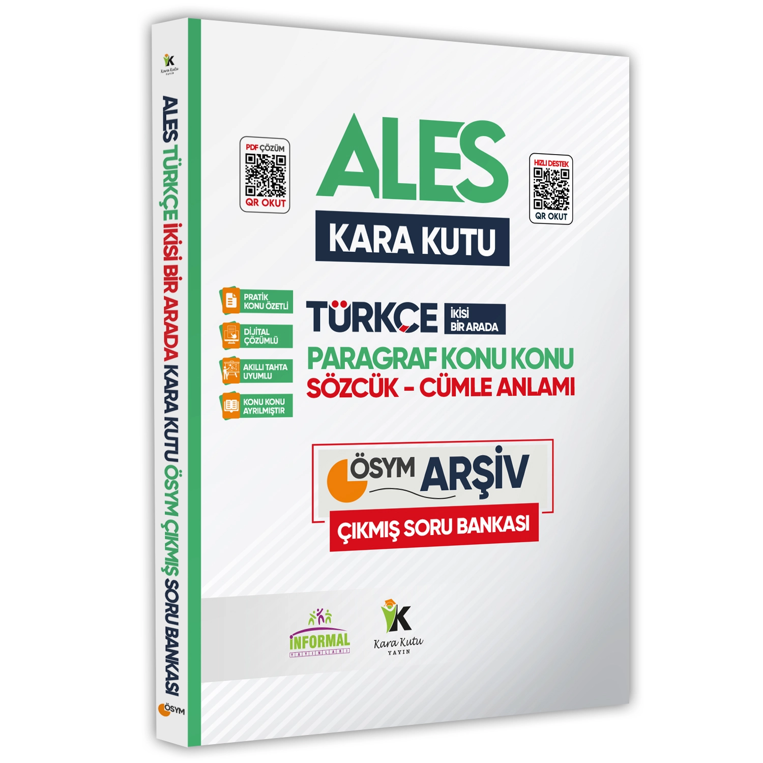 ALES Türkçe Özgün Asimetrik Paragraf-Çıkmış Konu Konu Paragraf Soru Bankası Konu Özetli Çözümlü