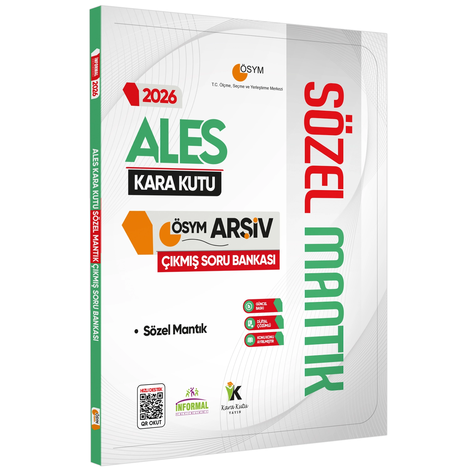 2026 ALESin Kara Kutusu ÖSYM ARŞİV Çıkmış Soru Bankası ALTIN PAKET Konu Özetli Dijital Çözümlü