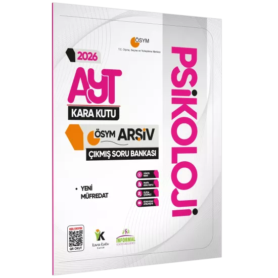 2026 YKS AYT PSİKOLOJİNİN Kara Kutusu ÖSYM Çıkmış Soru Havuzu Bankası Dijital Çözümlü