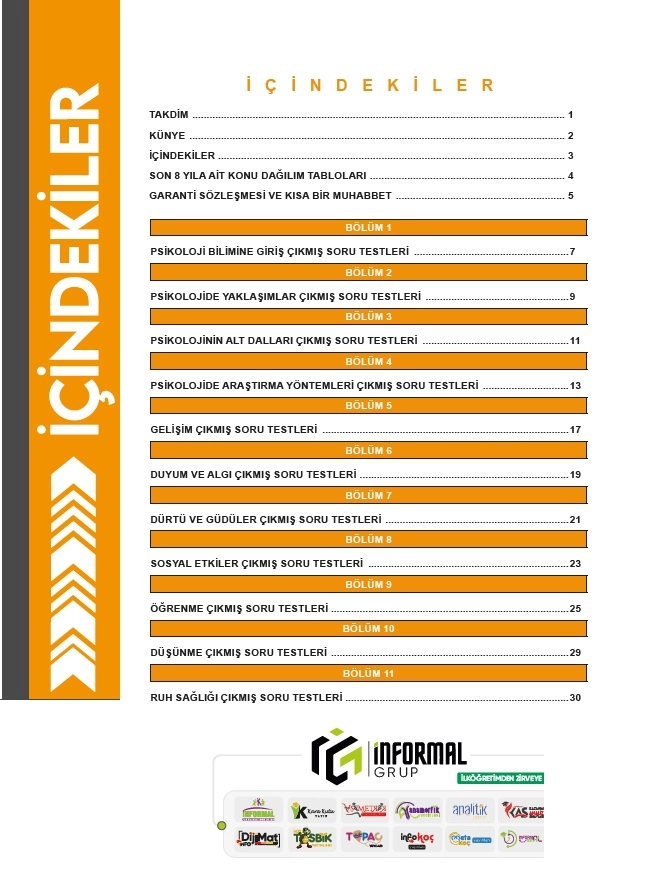 2026 YKS AYT PSİKOLOJİNİN Kara Kutusu ÖSYM Çıkmış Soru Havuzu Bankası Dijital Çözümlü