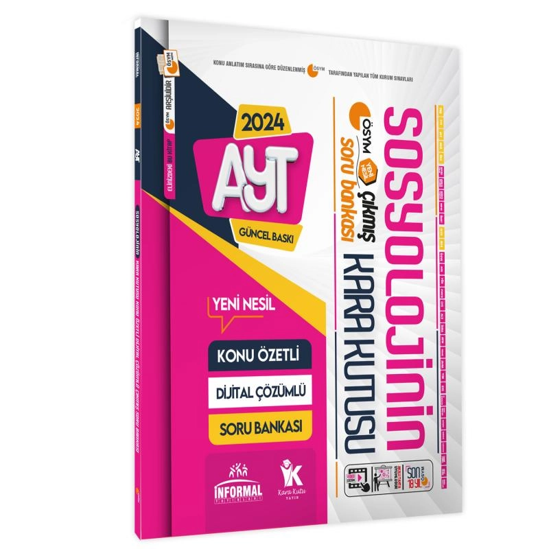 YKS-TYT-AYTnin Kara Kutusu SÖZEL EKONOMİK PAKET SET Konu Ö.Dijital Çözümlü Çıkmış Soru Bankası