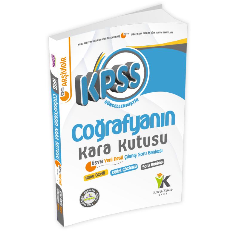 KPSS%20Coğrafyanın%20Kara%20Kutusu%20Konu%20Özetli%20Dijital%20Çözümlü%20Soru%20Bankası