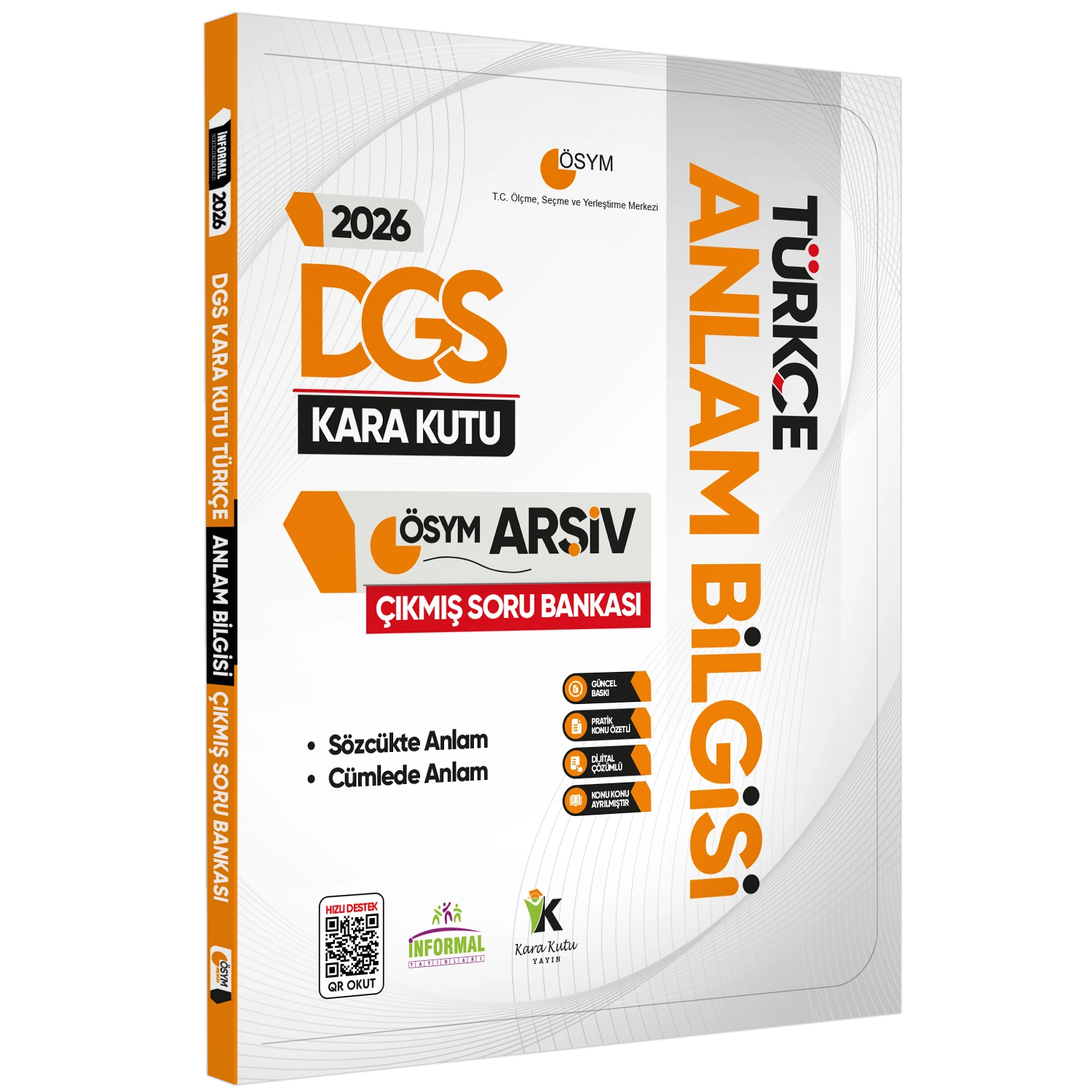 2026 DGSnin Kara Kutusu ÖSYM ARŞİV Çıkmış Soru Bankası ALTIN PAKET Konu Özetli Dijital Çözümlü