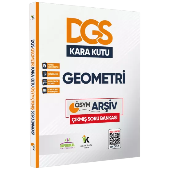 2026 DGS ÖSYM Kara Kutu Matematik TEK KİTAP ve Geometri ÖSYM Çıkmış Soru Bankası 2lİ SET Özetli
