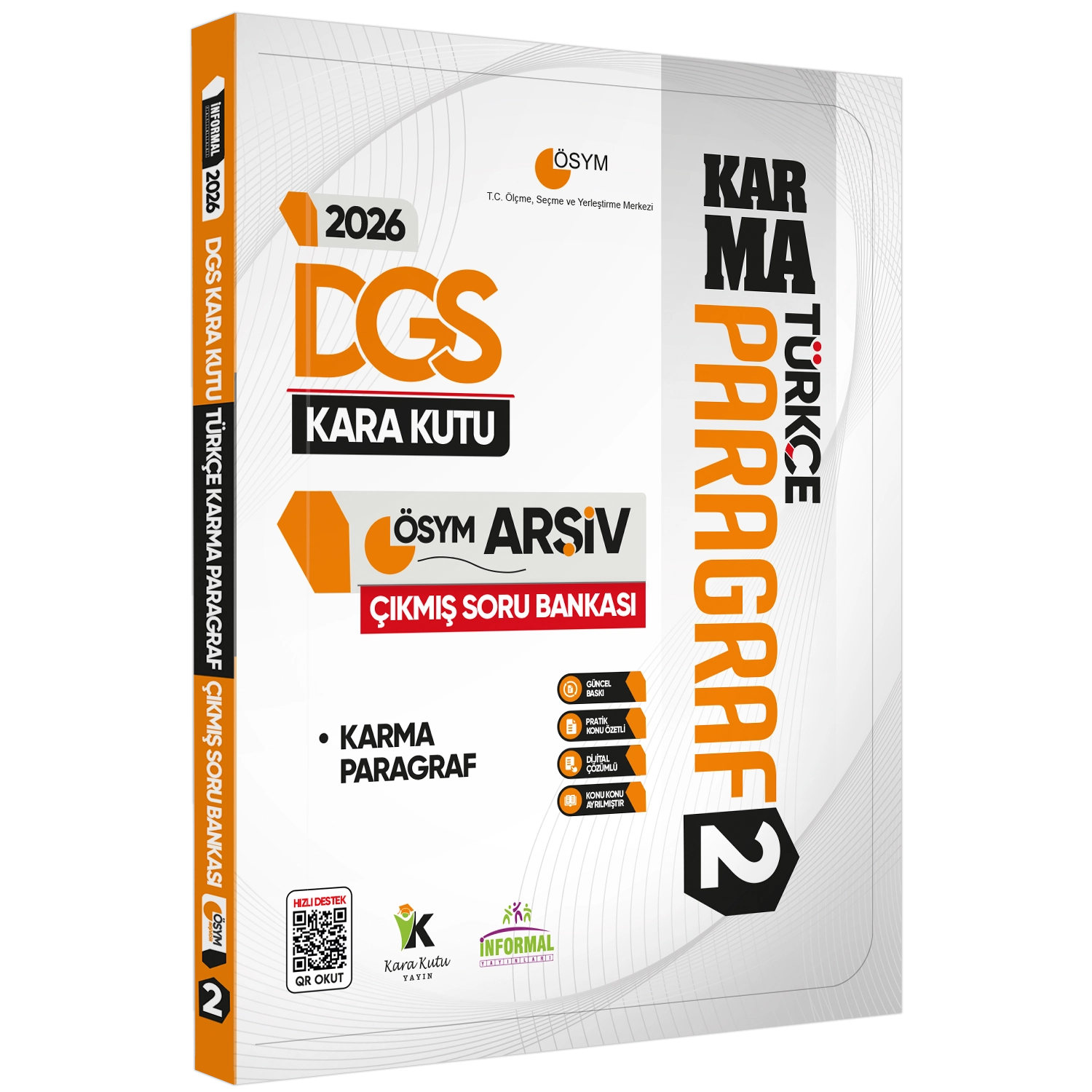 2026 DGSnin Kara Kutusu ÖSYM ARŞİV Çıkmış Soru Bankası ALTIN PAKET Konu Özetli Dijital Çözümlü