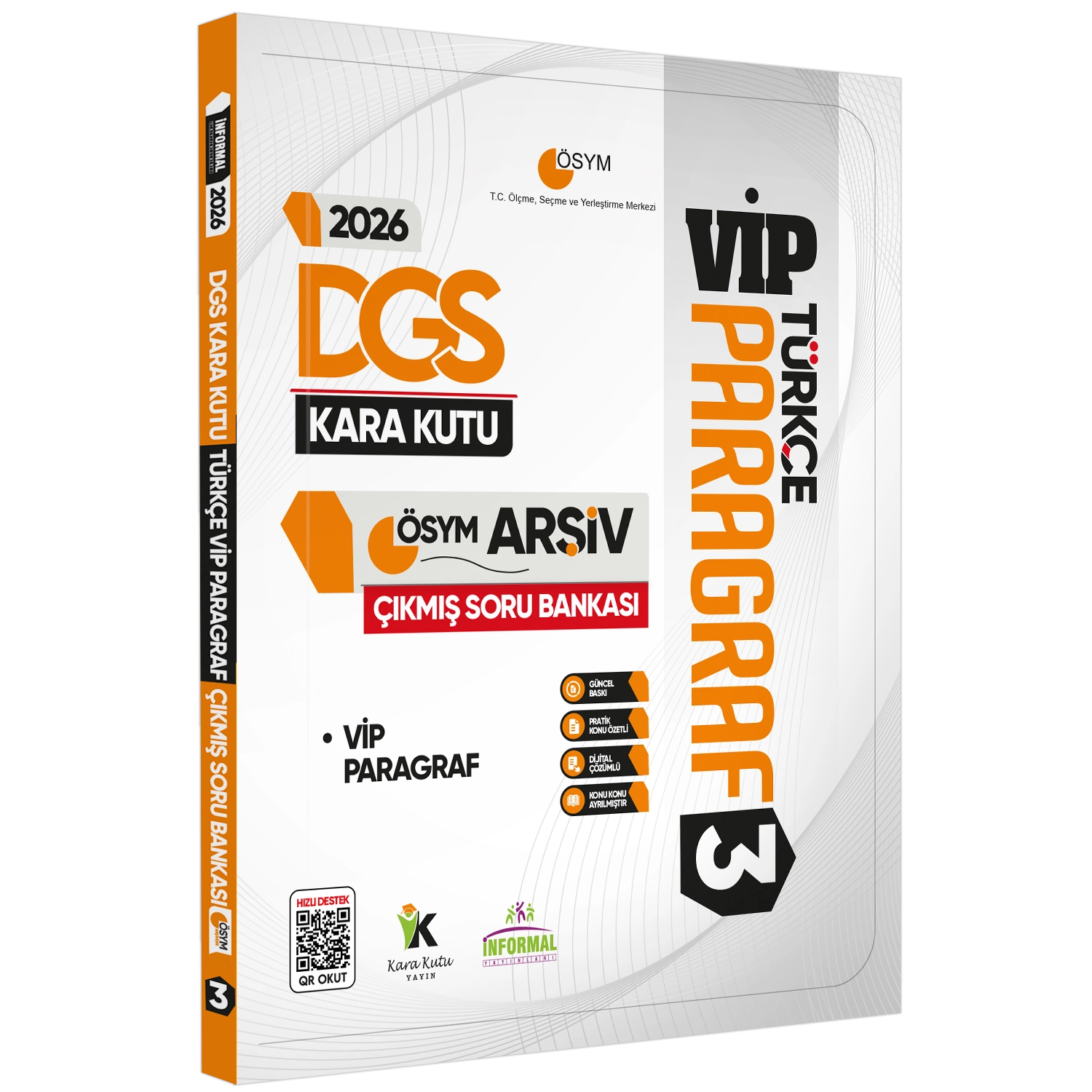 2026 DGSnin Kara Kutusu ÖSYM ARŞİV Çıkmış Soru Bankası ALTIN PAKET Konu Özetli Dijital Çözümlü