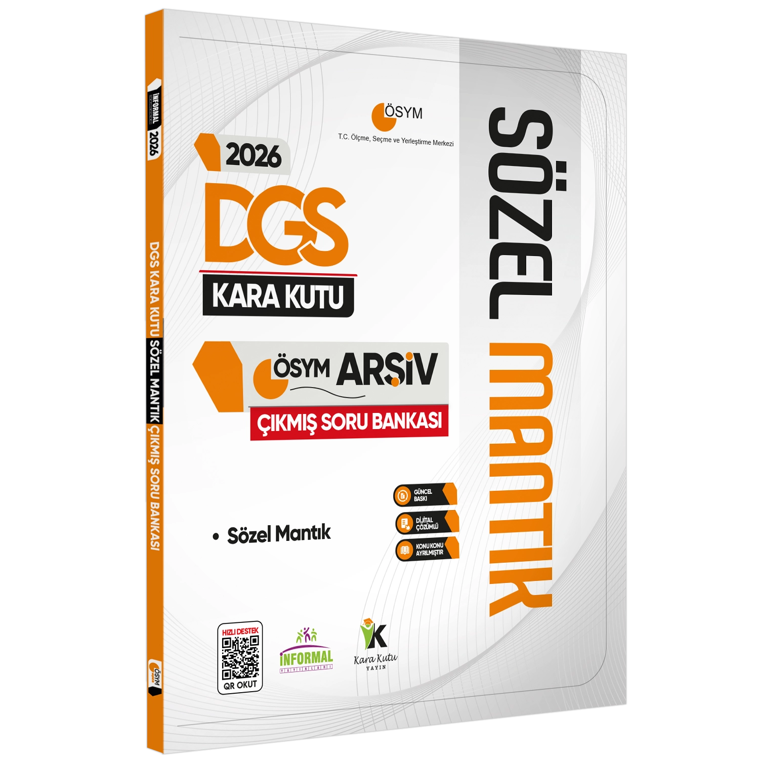 2026 DGSnin Kara Kutusu ÖSYM ARŞİV Çıkmış Soru Bankası ALTIN PAKET Konu Özetli Dijital Çözümlü