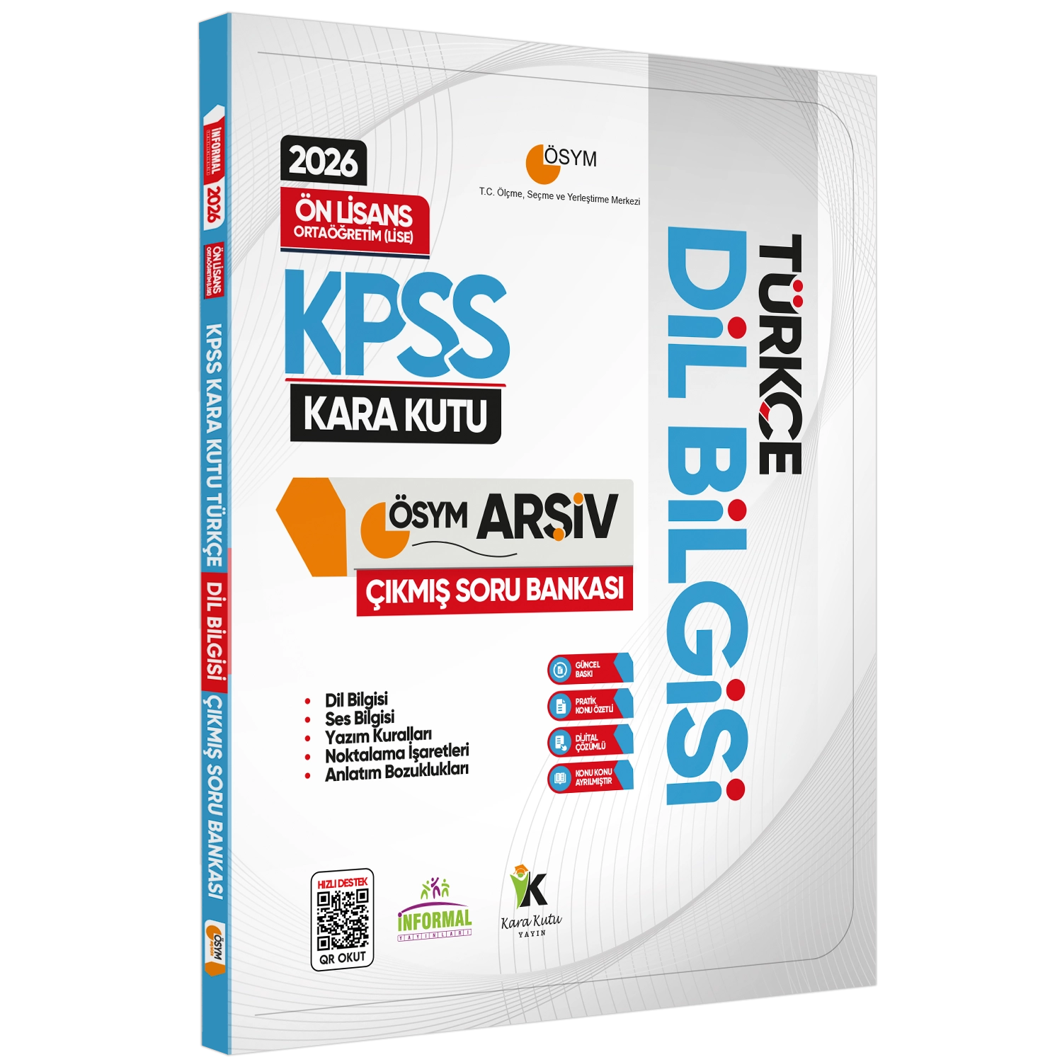 2026 KPSS Önlisans GY-GK  AVANTAJ Set Kara Kutu ÖSYM Çıkmış Soru Bankası Konu Özetli Çözümlü