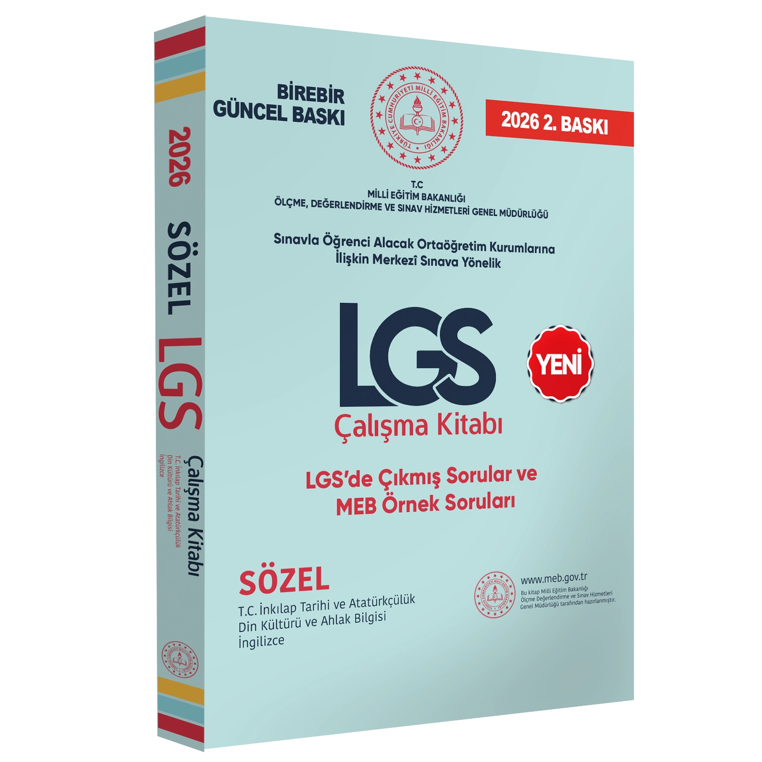 2026 8.Sınıf LGS Çıkmış ve MEB Örnek Soruları Sözel ve Sayısal Çalışma Soru Bankası 4lü SET GÜNCEL