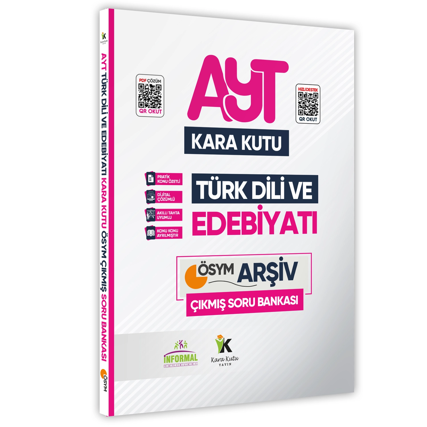 2026 AYT Türk Dili ve Edebiyatı Son 8 Yıl ve Edebiyat Kara Kutu ÖSYM Çıkmış Soru Bankası 2li Set