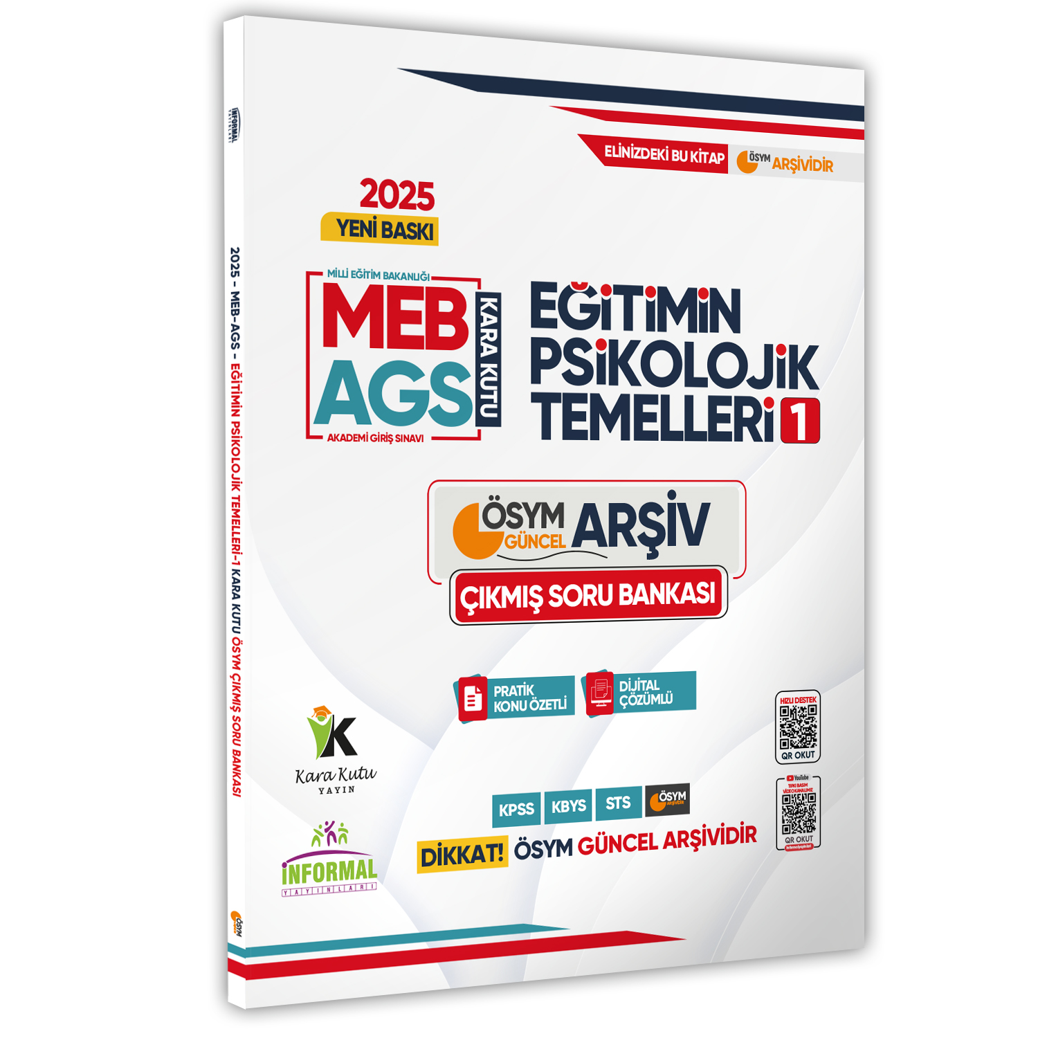 2025 MEB-AGS Eğitim Bilimlerinin Kara Kutusu GELİŞİM PSİKOLOJİSİ Çıkmış Soru Bankası Konu Ö. Çözümlü