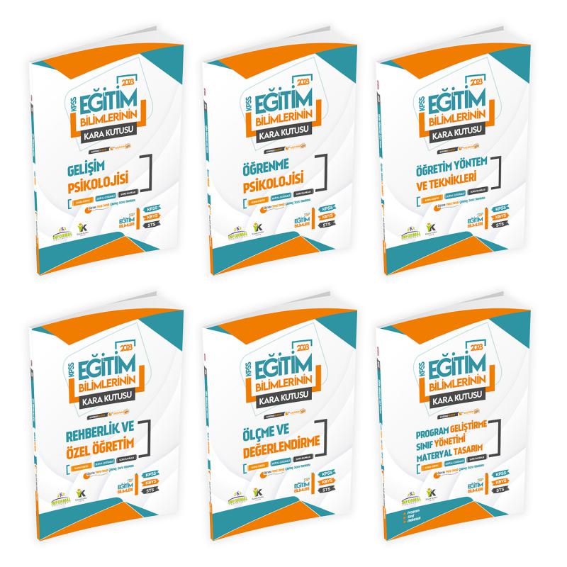 MEB-AGS Eğitim Bilimlerinin Kara Kutusu Konu Özetli Dijital Çözümlü Soru Bankası Altın Paket Set