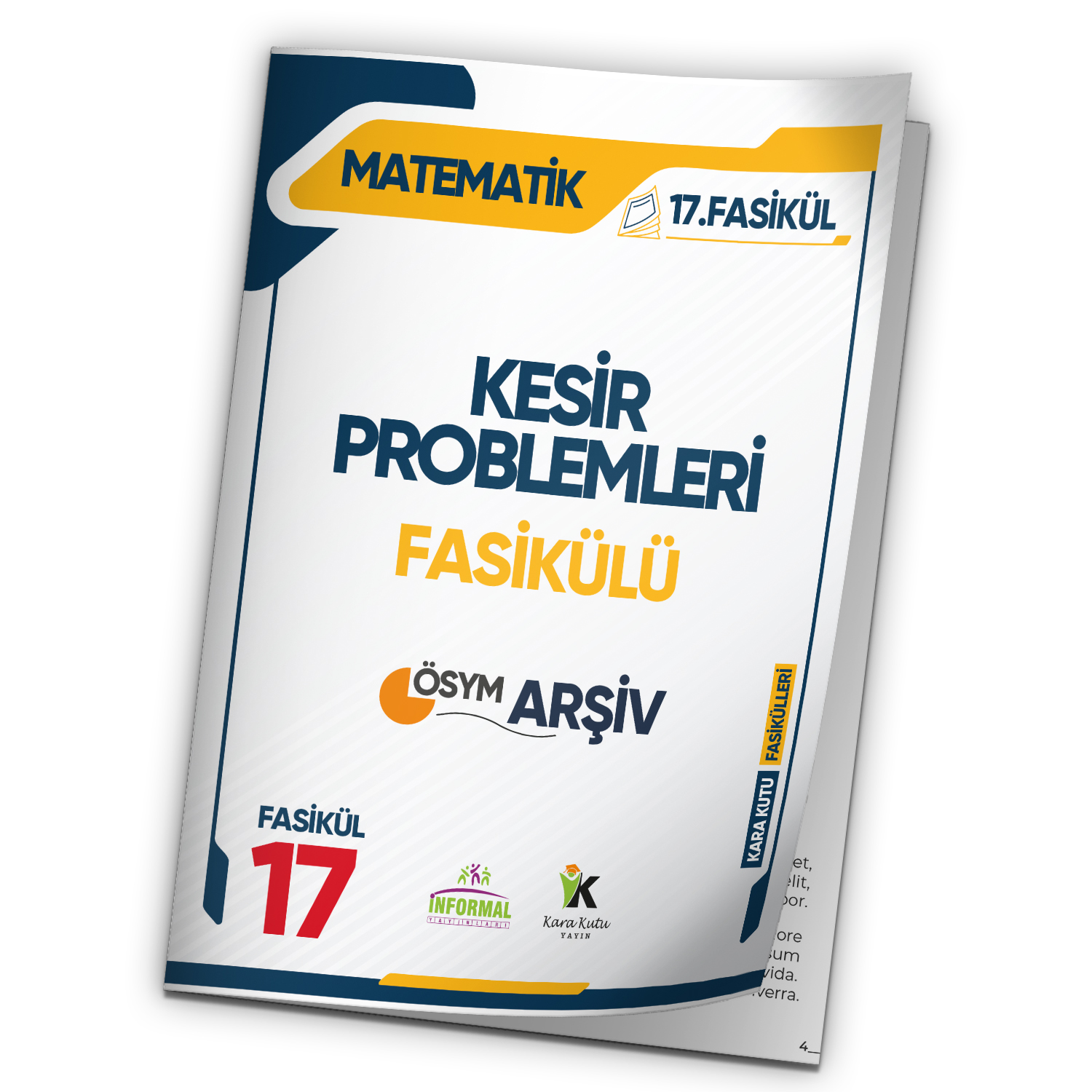 2025 KPSS Matematik Kesir Problemleri ÖSYM Çıkmış Soru Bankası Modüler Set Çözümlü 17.Fasikülü