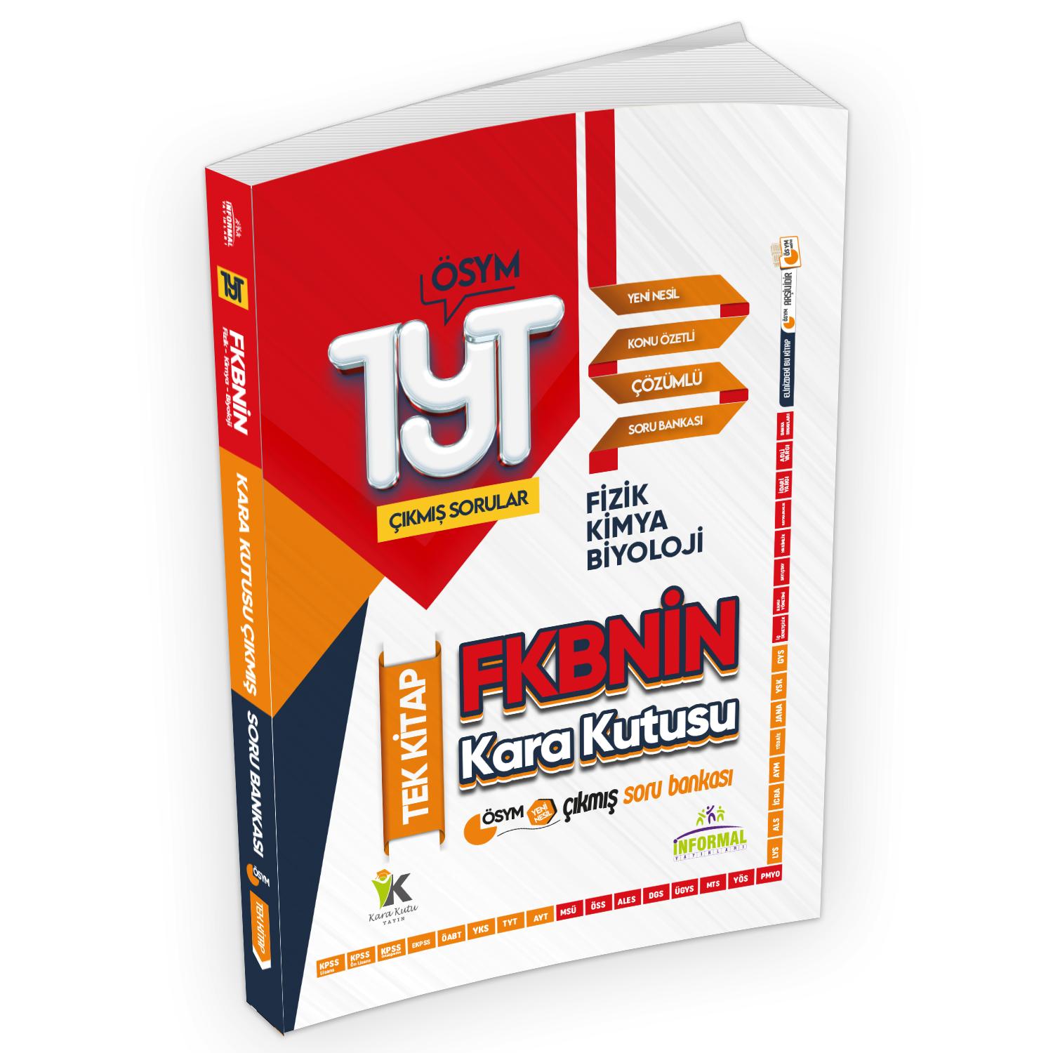 2025 TYT Kara Kutu ÖSYM Çıkmış Soru Havuzu Bankası EKO SET Konu Özetli PDF/Video Çözümlü