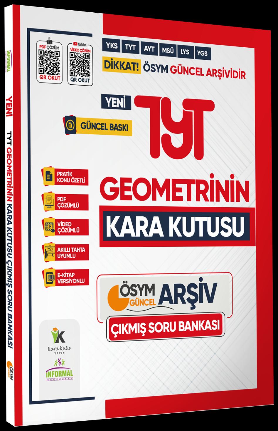 2025 TYT Kara Kutu ÖSYM Çıkmış Soru Havuzu Bankası EKO SET Konu Özetli PDF/Video Çözümlü