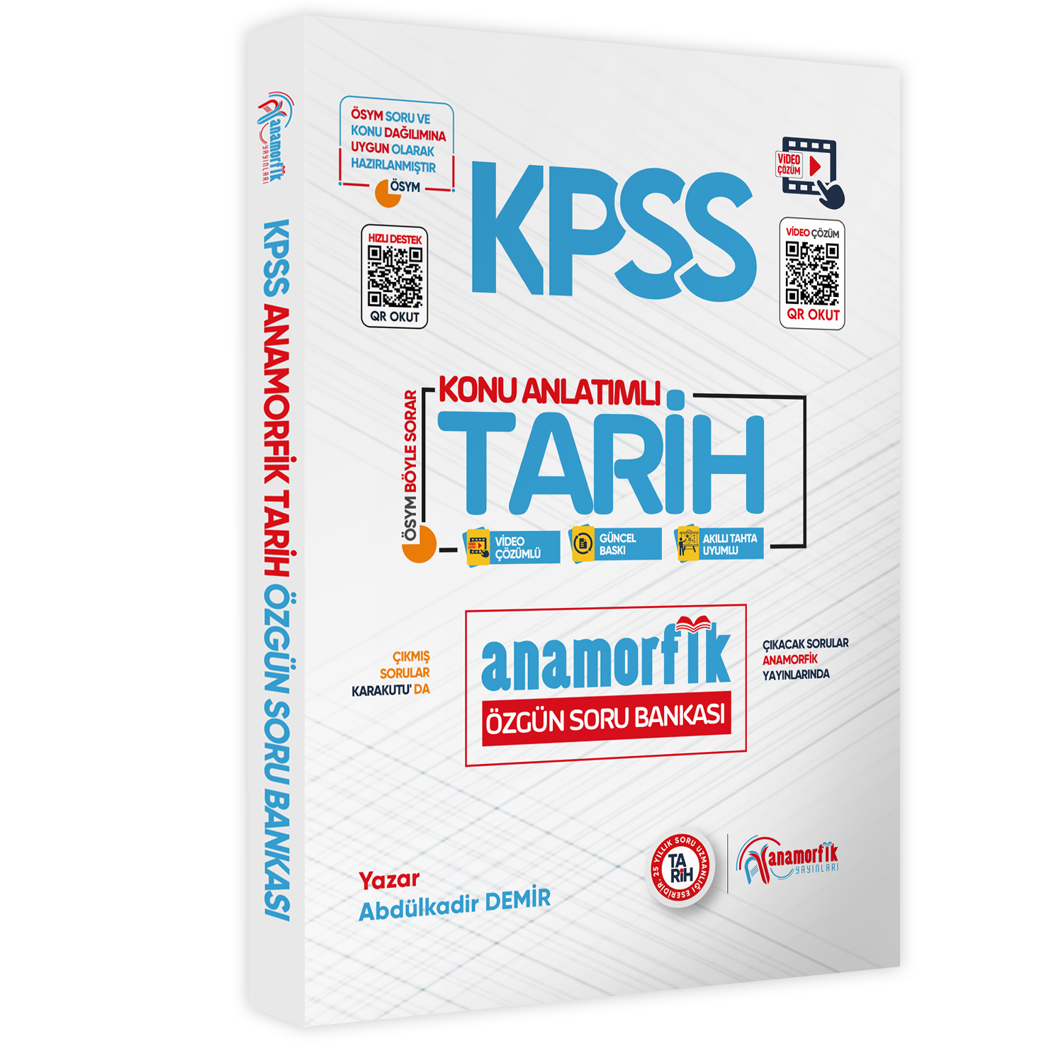 KPSS Anamorfik TARİH Konu Anlatımlı Dijital Çözümlü Soru Bankası