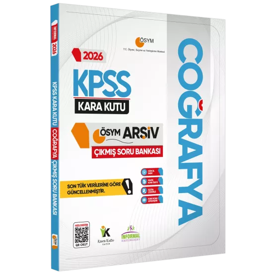 2026 KPSS GK Tarih Coğrafya Vatandaşlık Kara Kutu Soru Bankası ve Manifesto Branş Deneme 6lı Seti