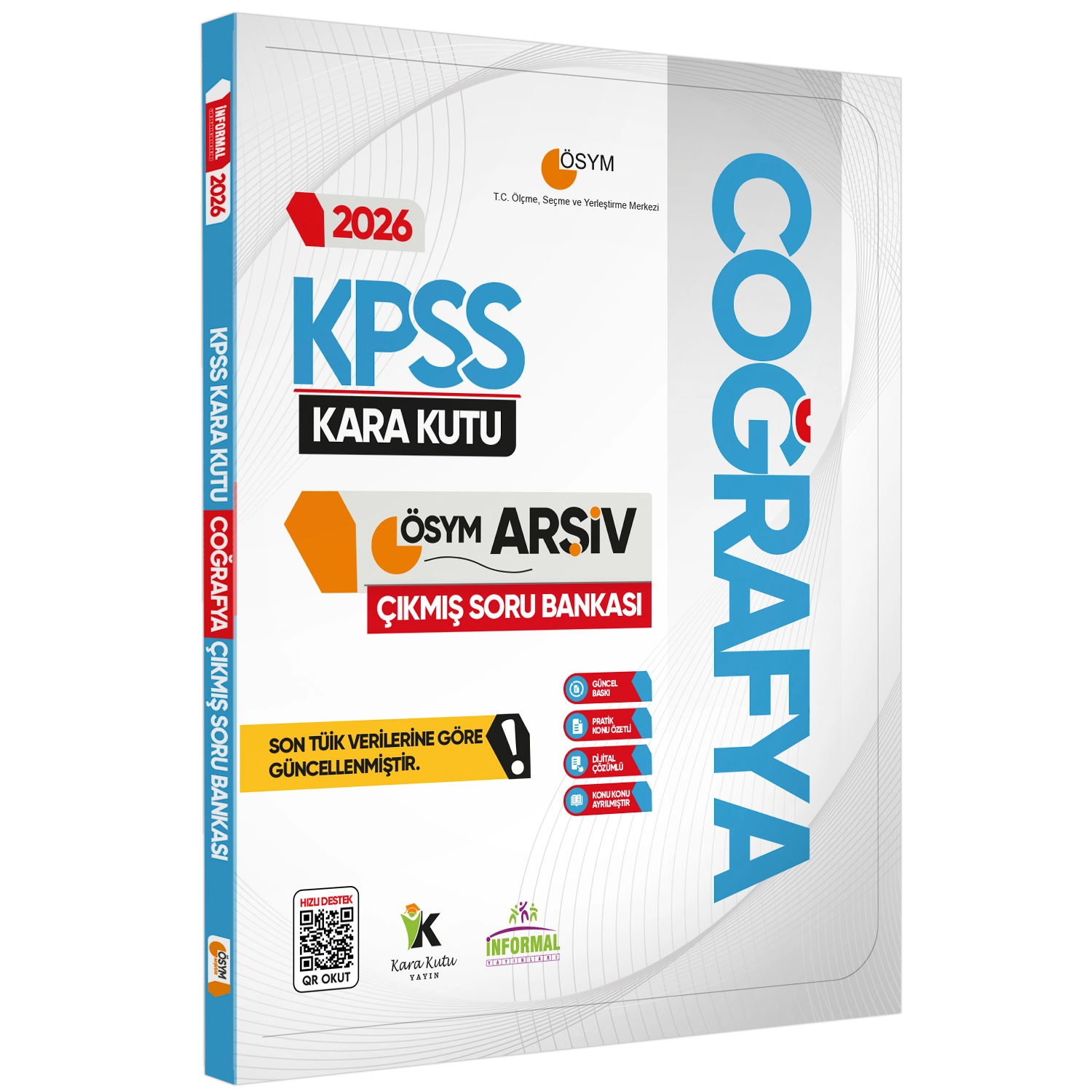 2026 KPSS Kara Kutu Genel Kültür TEKLİ KİTAP SET Çıkmış Soru Bankası Konu Özetli Dijital Çözümlü