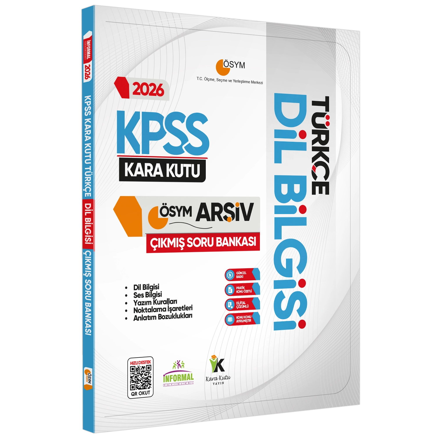 2026 KPSS Kara Kutu GY-GK AVANTAJ Set Çıkmış Soru Bankası Konu Özetli Dijital Çözümlü
