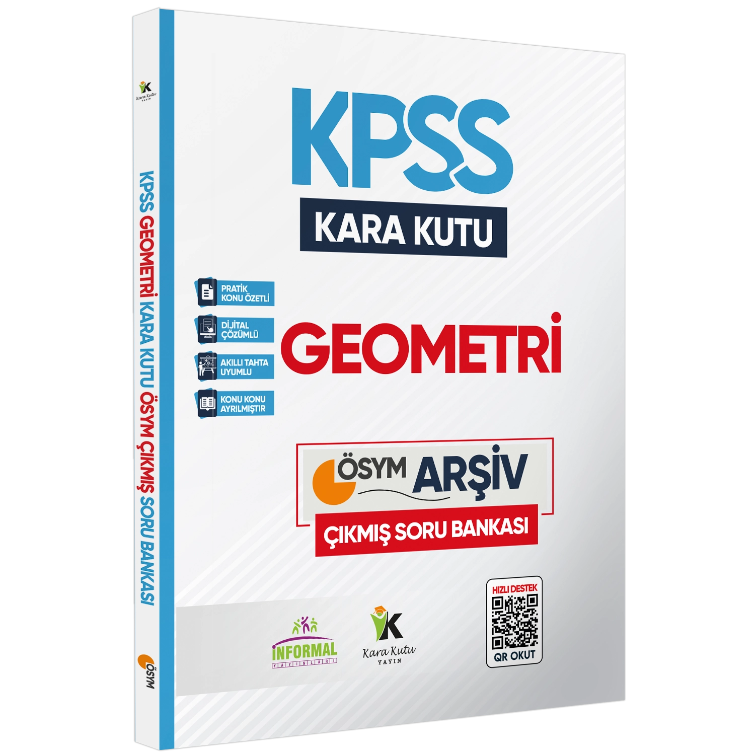 2026 KPSS Matematik-Geo-Mantık Kara Kutu 4lü ALTIN SET ÖSYM Çıkmış Soru Bankası Dijital Çözümlü