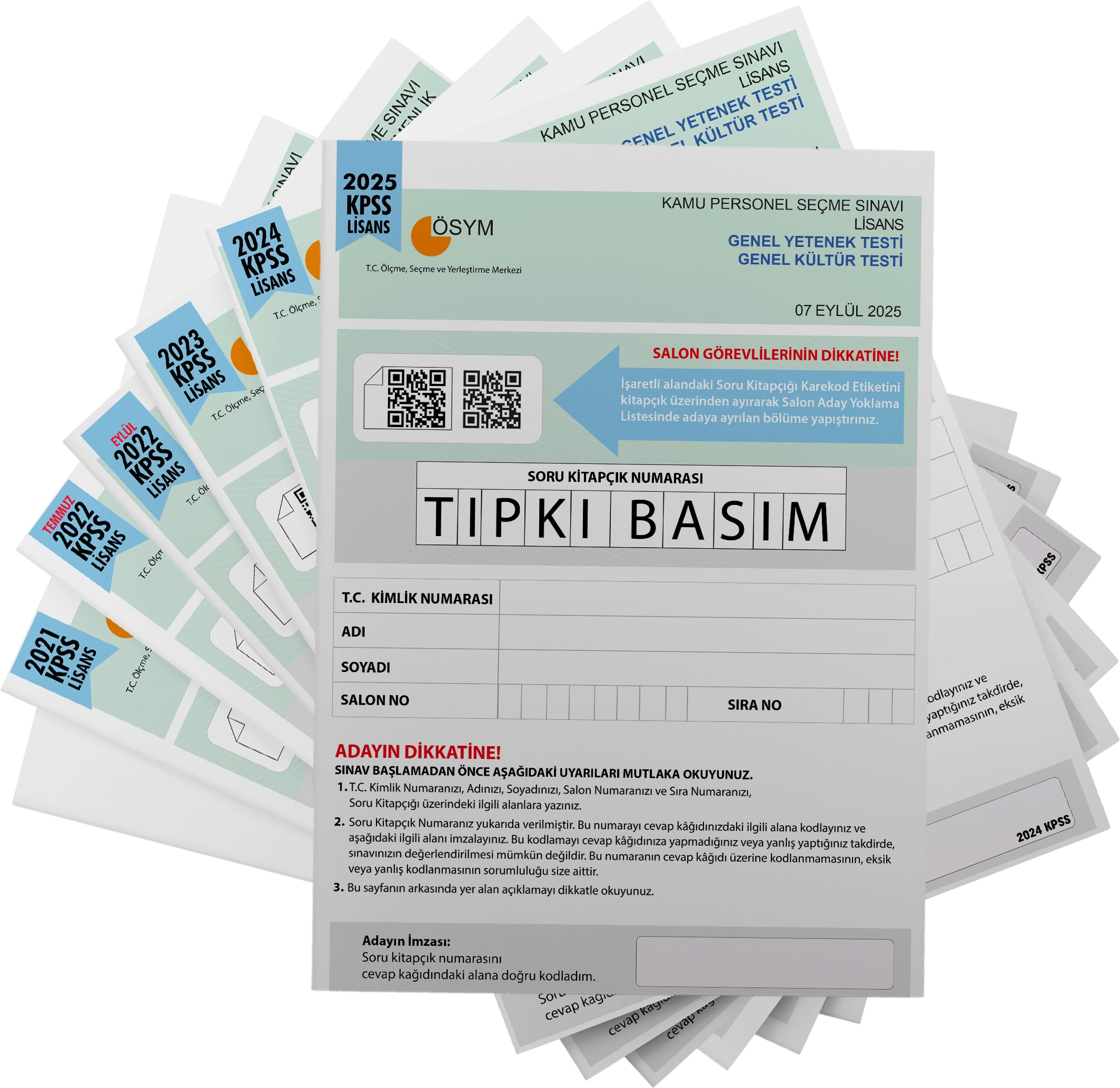 2026 KPSS Lisans ÖSYM Çıkmış Soru Tıpkı Basım 6lı Deneme Paketi Video Çözümlü Türkiye Geneli