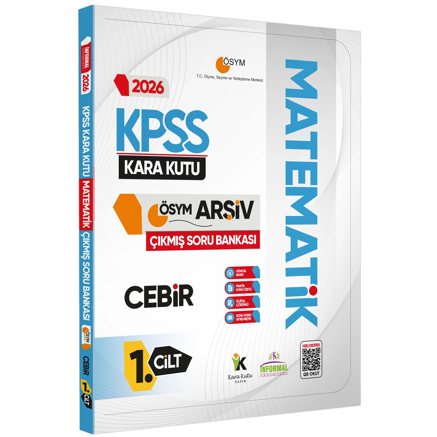 2026 KPSS Kara Kutu GENEL YETENEK ALTIN SET ÖSYM Çıkmış 10 Soru Bankası Konu Özeti Dijital Çözümlü