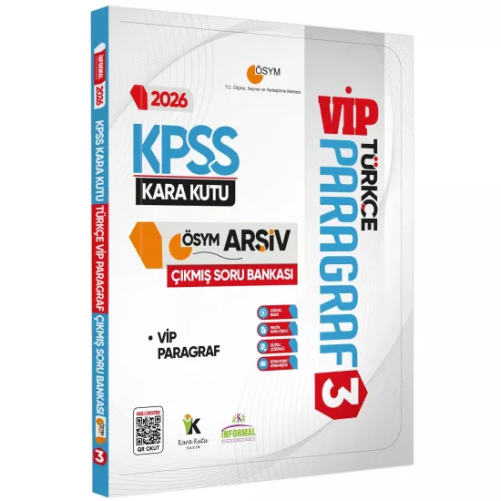 2026 KPSS Türkçe Kara Kutusu Paragraf 3lü ALTIN SET ÖSYM Çıkmış Soru Bankası Konu Özetli Çözümlü