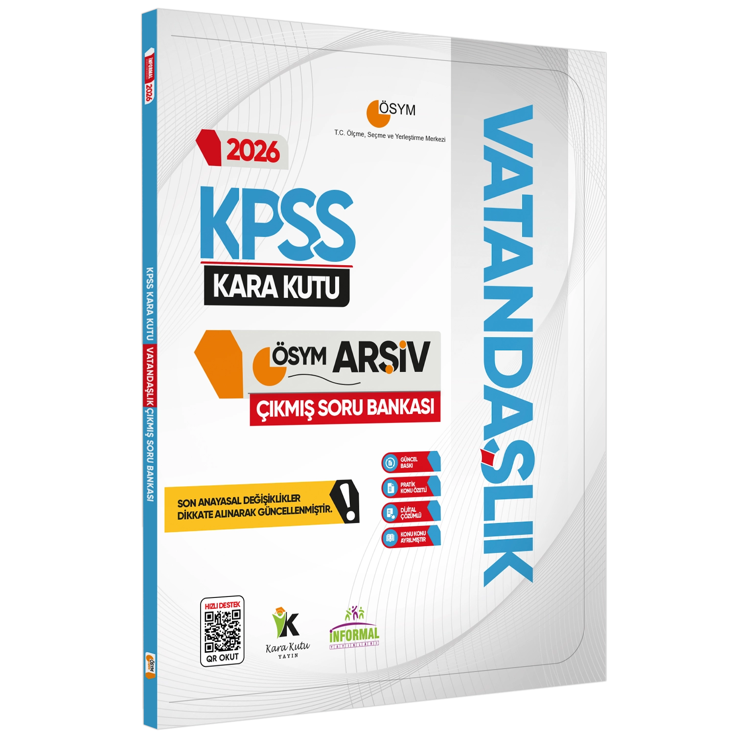 2026 KPSS Kara Kutu GY-GK AVANTAJ Set Çıkmış Soru Bankası Konu Özetli Dijital Çözümlü