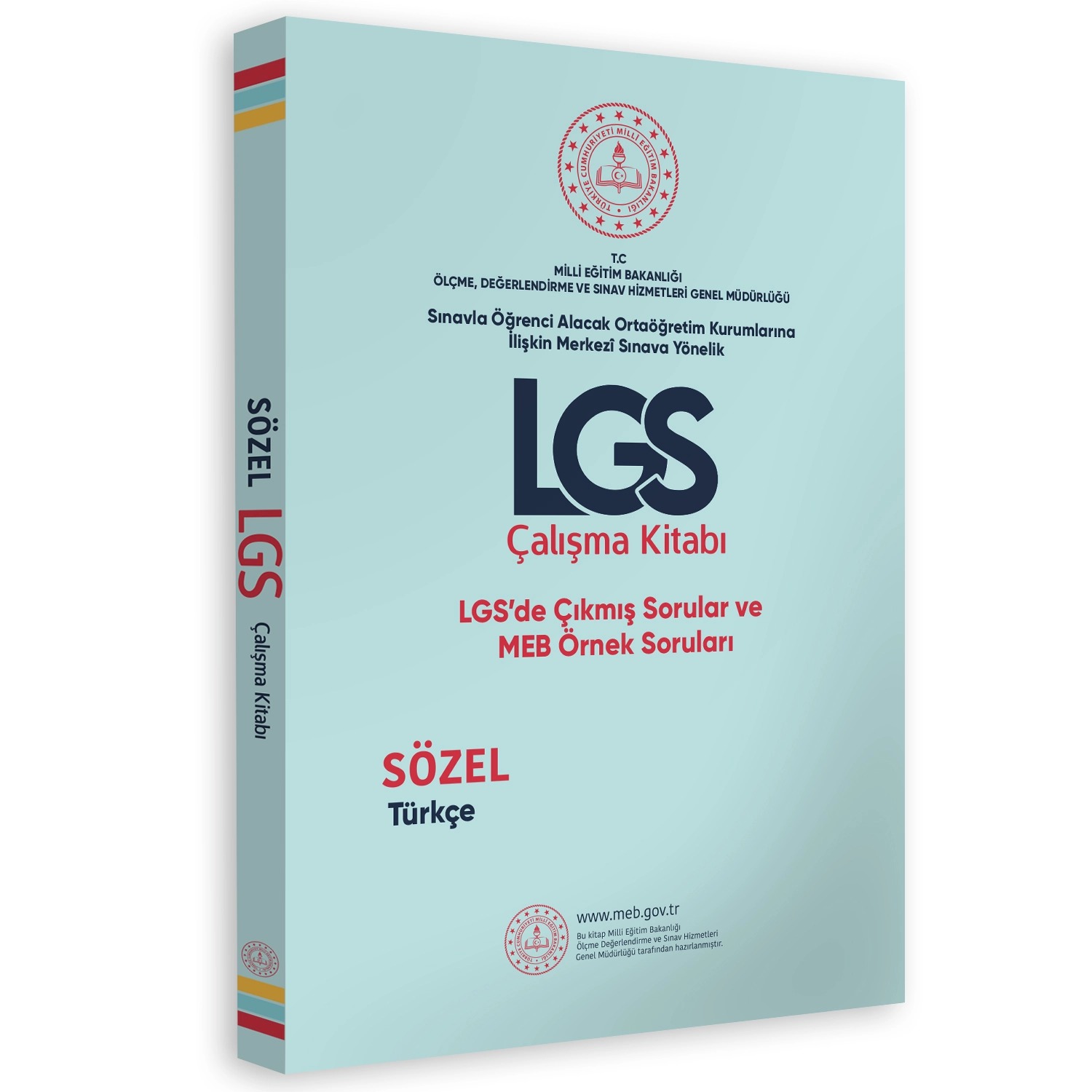 2026 8.SINIF LGS MEB Örnek Soruları Türkçe Sözel Çalışma Kitabı RENKLİ Baskı GÜNCEL