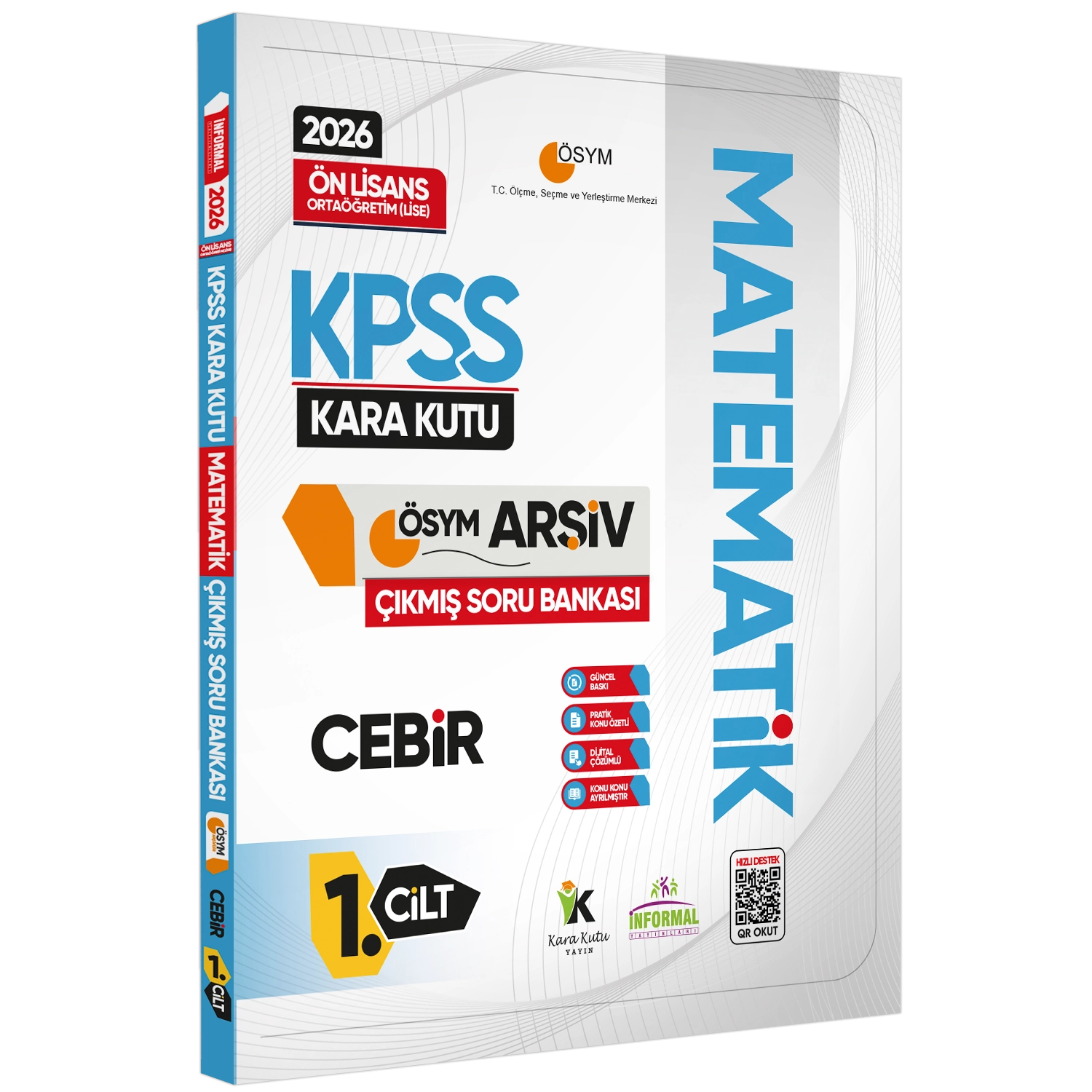 2026 KPSS Önlisans ALTIN PAKET GY-GK Kara Kutu ÖSYM Çıkmış Soru Bankası Konu Ö. Dijital Çözümlü SET
