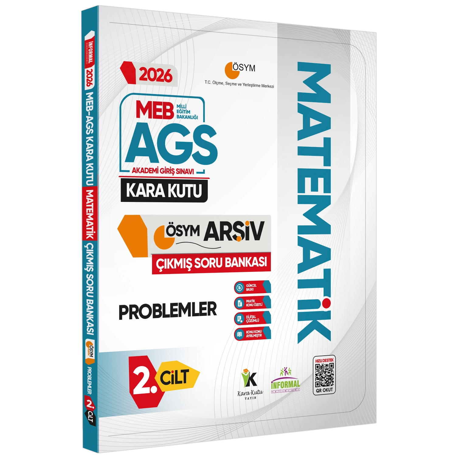 2026 MEB-AGS Kara Kutu ÖSYM Çıkmış Soru Bankası FULL ALTIN PAKET SETİ Konu Özetli Dijital Çözümlü