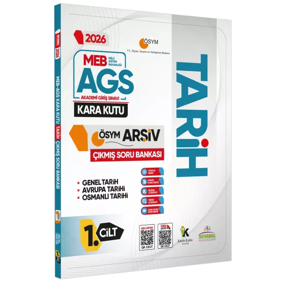 2026 MEB-AGS Tarih Kara Kutusu 3lü MODÜLER SET ÖSYM Çıkmış Soru Bankası Konu Özetli Dijital Çözümlü