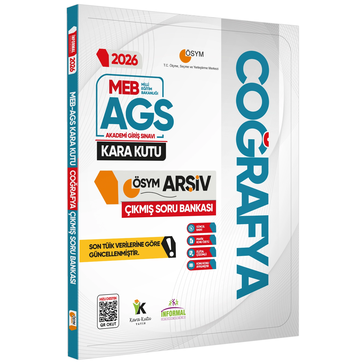 2026 MEB-AGS Kara Kutu ÖSYM Çıkmış Soru Bankası FULL ALTIN PAKET SETİ Konu Özetli Dijital Çözümlü