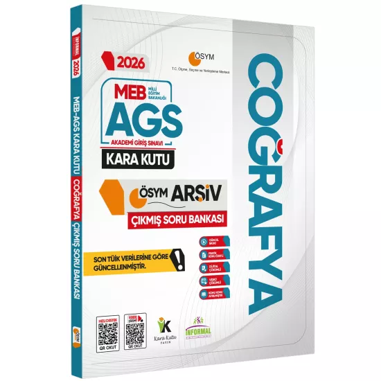 2026 MEB-AGS Kara Kutu GENEL KÜLTÜR 5li ALTIN SET ÖSYM Çıkmış Soru Bankası Konu Özetli Çözümlü