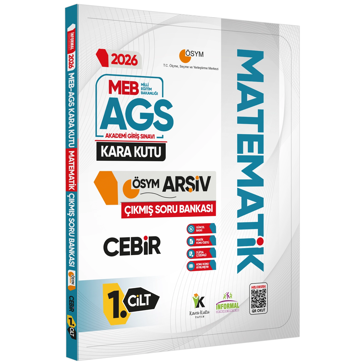 2026 MEB-AGS Kara Kutu ÖSYM Çıkmış Soru Bankası FULL ALTIN PAKET SETİ Konu Özetli Dijital Çözümlü