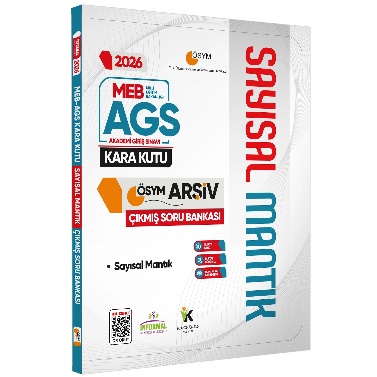2026 MEB-AGS Kara Kutu ÖSYM Çıkmış Soru Bankası FULL ALTIN PAKET SETİ Konu Özetli Dijital Çözümlü