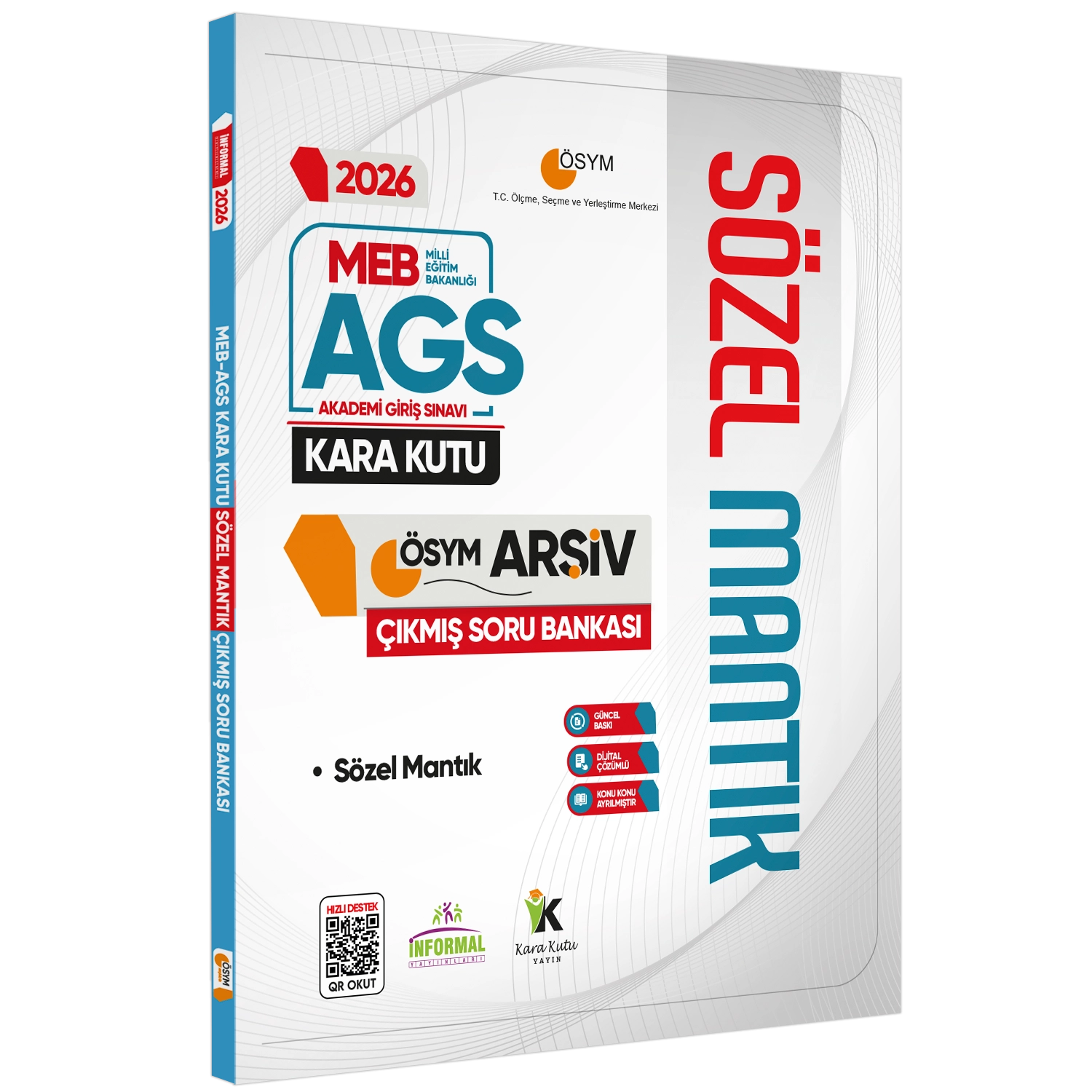 2026 MEB-AGS Kara Kutu ÖSYM Çıkmış Soru Bankası FULL ALTIN PAKET SETİ Konu Özetli Dijital Çözümlü