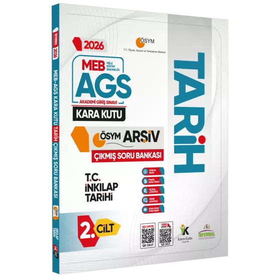 2026 MEB-AGS Tarih Kara Kutusu 3lü MODÜLER SET ÖSYM Çıkmış Soru Bankası Konu Özetli Dijital Çözümlü