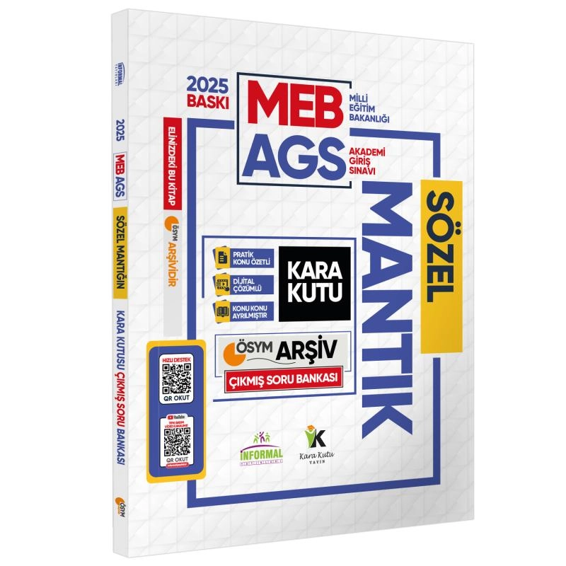 2025 MEB-AGS Türkçe Kara Kutu 5li ALTIN SET ÖSYM Çıkmış Soru Bankası Konu Özetli PDF/Video Çözümlü