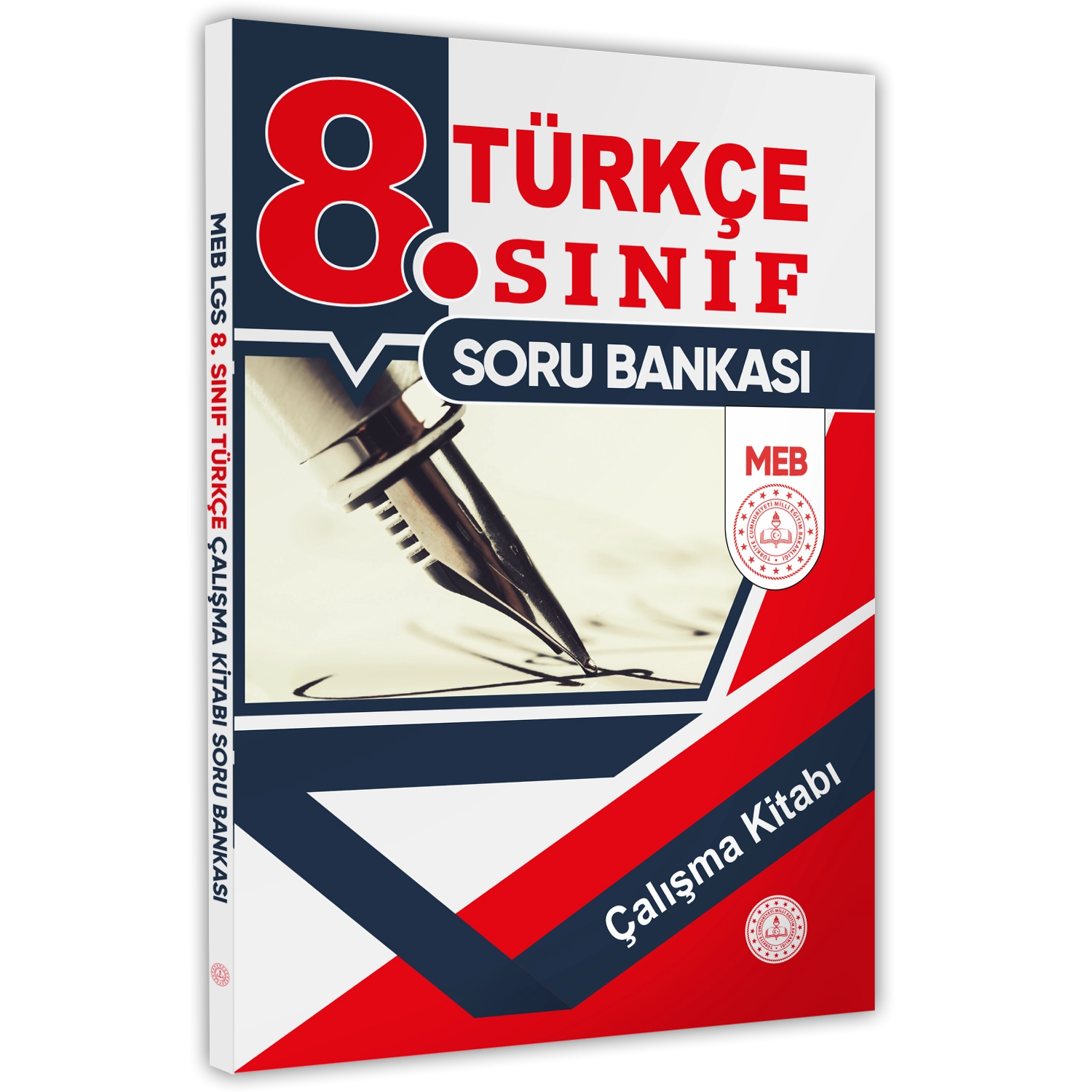 2025 8.Sınıf LGS Türkçe MEB Çalışma Kitabı Soru Bankası (Renkli Baskı A4 Boyutlu) BASKI ÜCRETİ