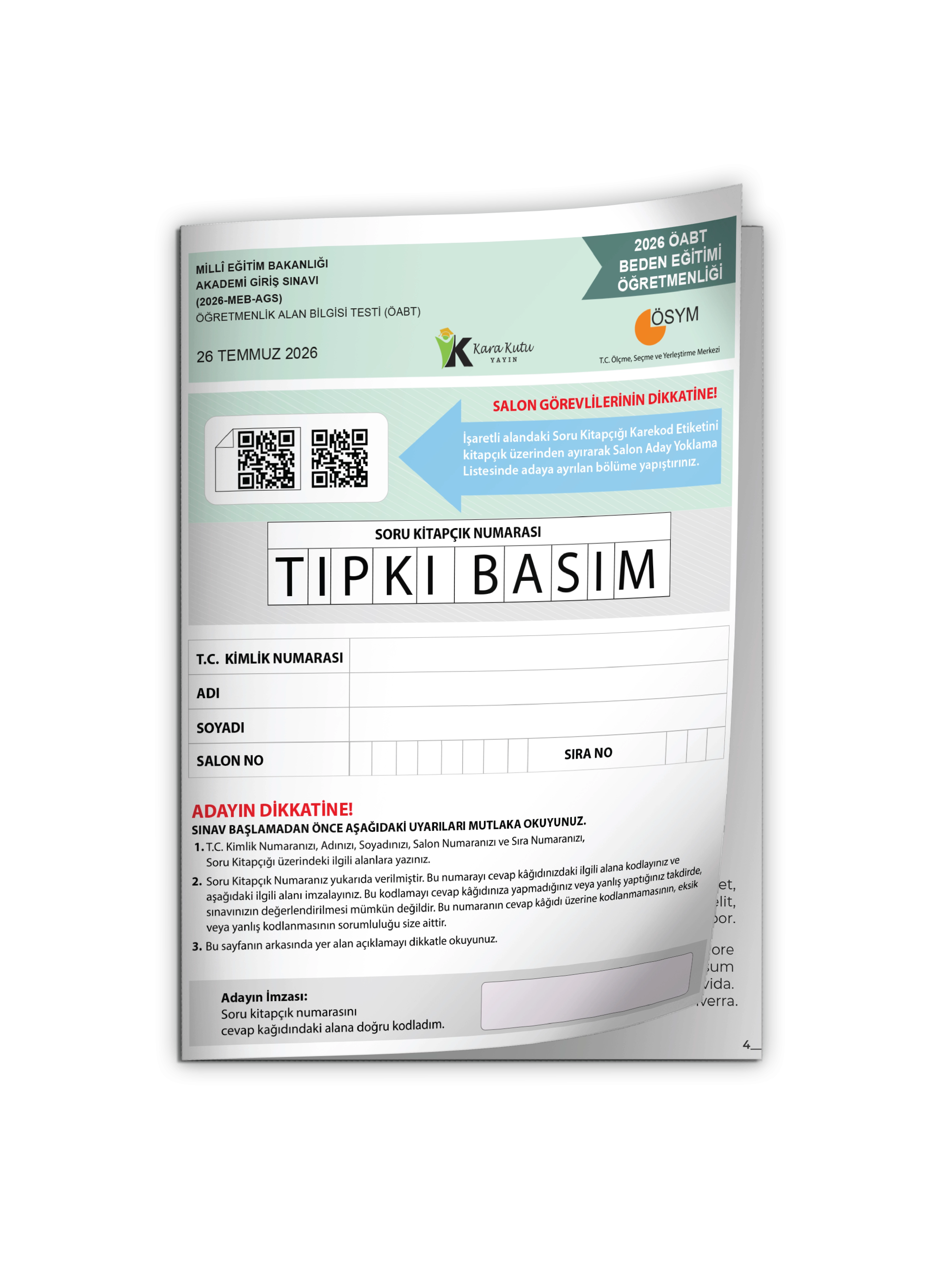 2026%20MEB-AGS%20ÖABT%20Beden%20Eğitimi%20Öğretmenliği%20ÖSYM%20Tıpkı%20Basım%20Kitapçık%20Türkiye%20Geneli%20Deneme