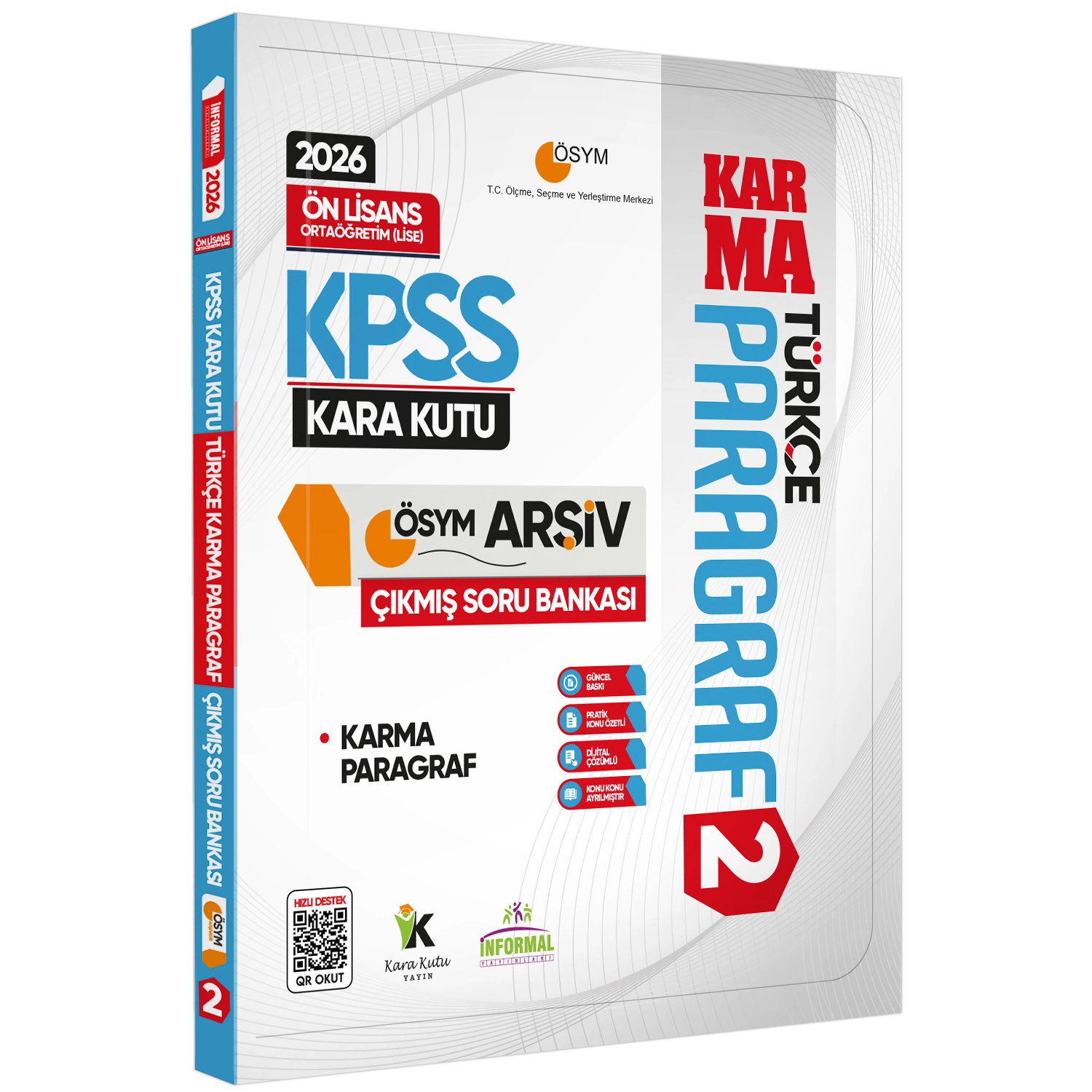 2026 KPSS Önlisans GENEL YETENEK Kara Kutu Soru Bankası ALTIN SET ÖSYM Çıkmış Konu Özeti Çözümlü