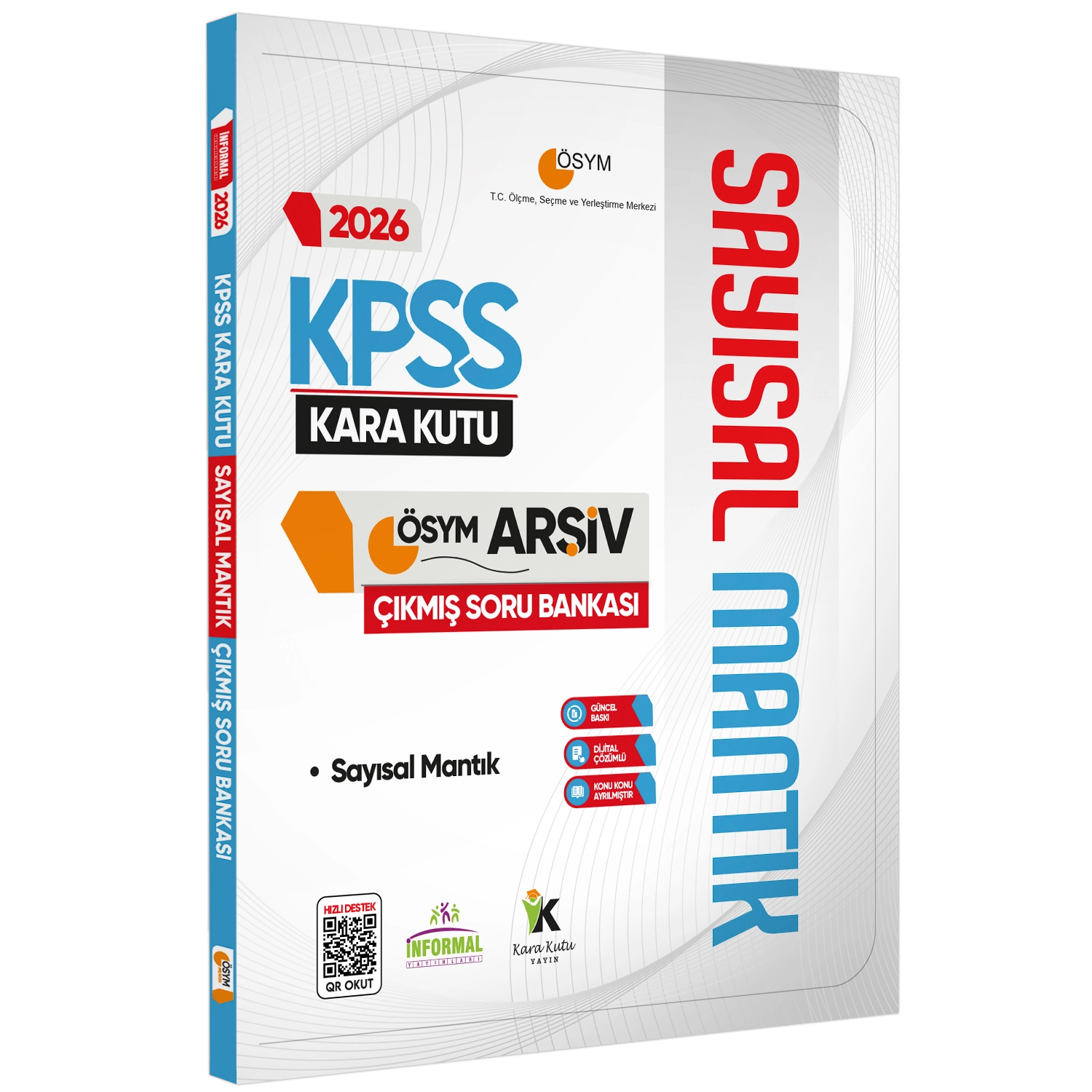 2026 KPSS Matematik-Geo-Mantık Kara Kutu 4lü ALTIN SET ÖSYM Çıkmış Soru Bankası Dijital Çözümlü