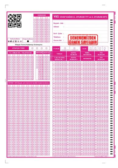 2026 TYT ÖSYM Çıkmış Karma Kara Kutu Sayısal-Sözel-Eşit Ağırlık TG 10lu Deneme Paketi D.Çözümlü