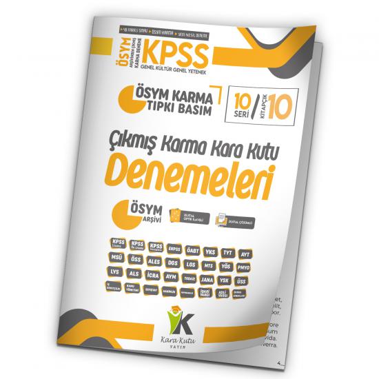 KPSS ÖSYM Arşivi Çıkmış Karma GY-GK Dijital Çözümlü Deneme 10