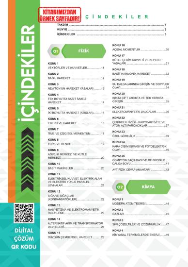 2026 YKS-AYT Fen Bilimleri (Fizik-Kimya-Biyoloji) ÖSYM Çıkmış Soru Konu Konu Son 8 Yıl Video Çözümlü