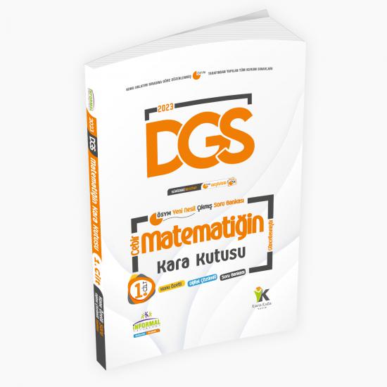 2023 DGS Matematiğin Kara Kutusu 1.Cilt Konu Özetli Dijital Çözümlü ÖSYM Çıkmış Soru Havuzu Bankası