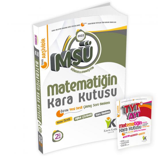 MSÜ Matematiğin Kara Kutusu 2. Cilt PROBLEM K.Ö. Dijital Çözümlü ÖSYM Çıkmış Soru Bankası