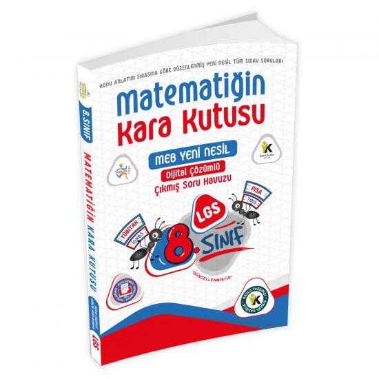 8.Sınıf LGS Matematik Kara Kutu Dijital Çözümlü Çıkmış Soru Bankası