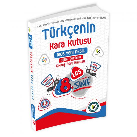 8.Sınıf LGS Türkçenin Kara Kutusu Dijital Çözümlü Çıkmış Soru Bankası